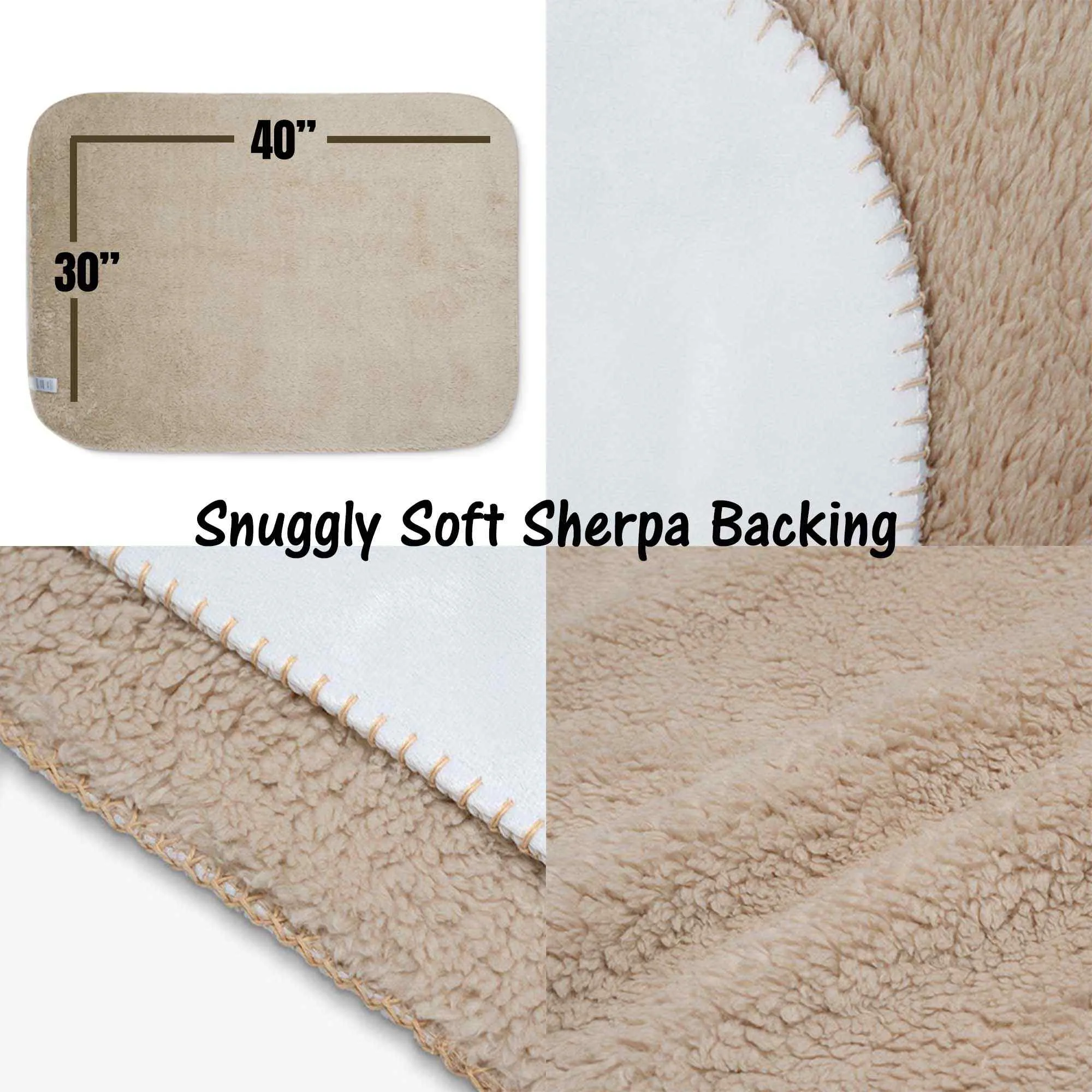 Jungle Friends Adventure Snuggly Sherpa Baby Blanket, 40"x30"