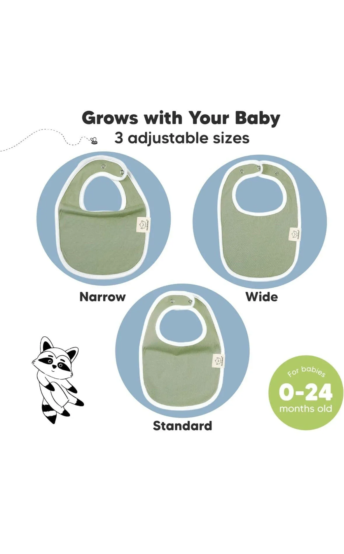 KeaBabies
8-Pack URBAN Drool Bibs
(Inspire)