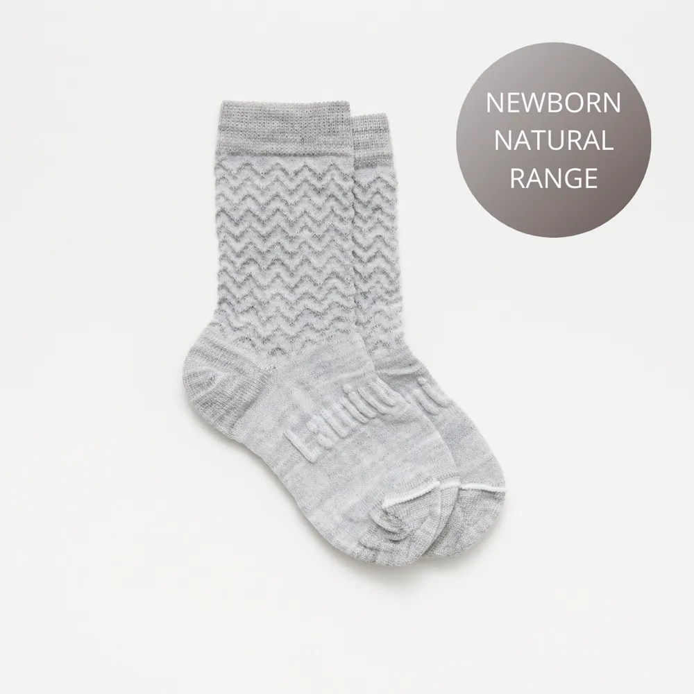 LAMINGTON SOCKS  Crew  BUNNY  3-9 Months