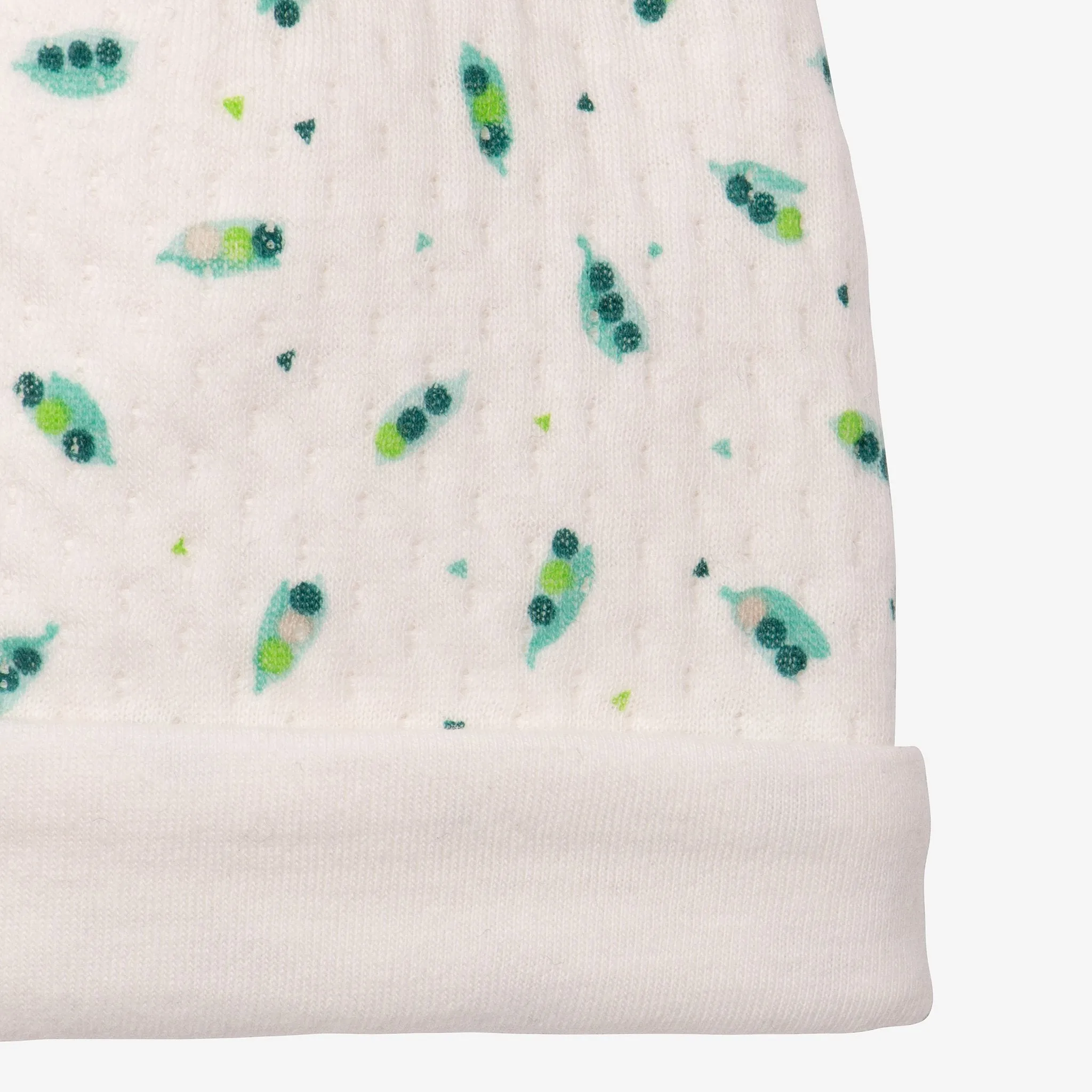 Newborn pea in a pod hat