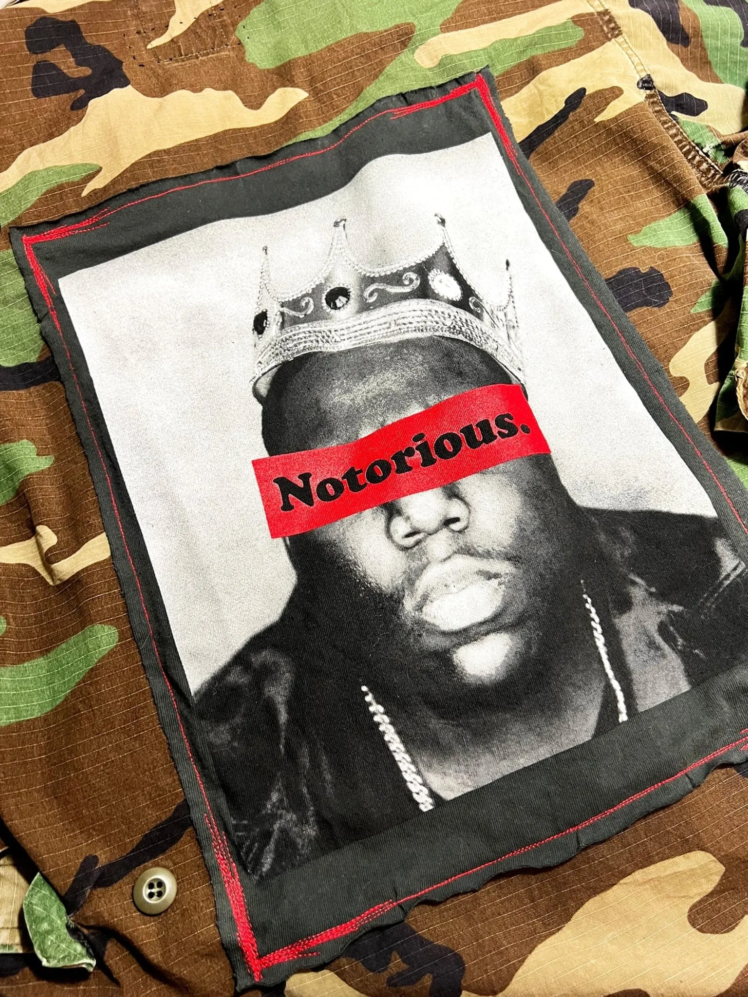 Notorious Patchwork Camo Jacket