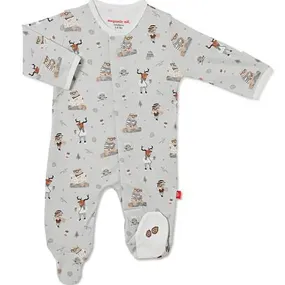 Organic Cotton Footie Perfect Sunday
