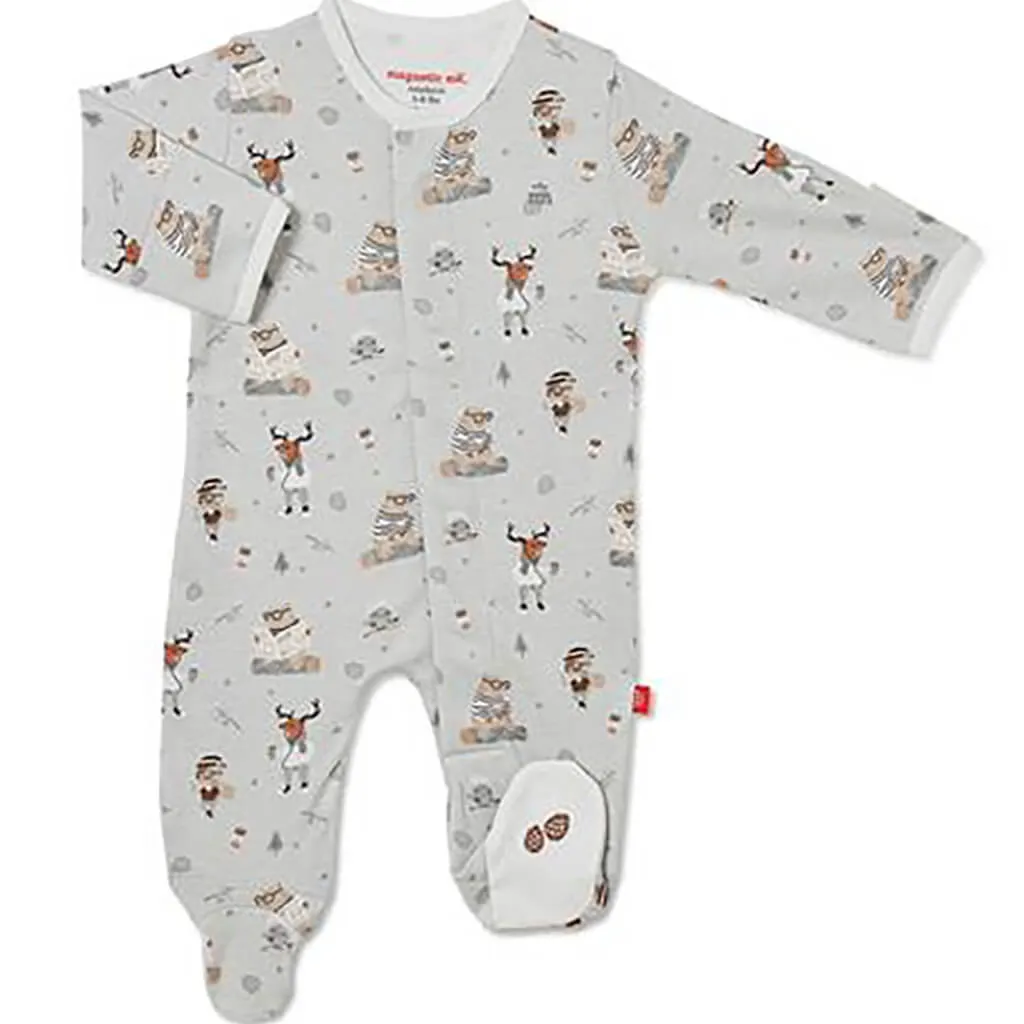 Organic Cotton Footie Perfect Sunday