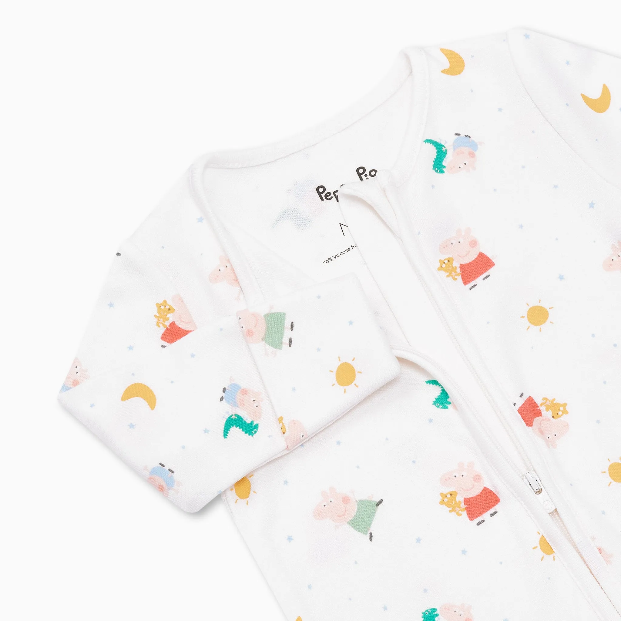 Peppa Pig Clever Zip Baby Pajamas