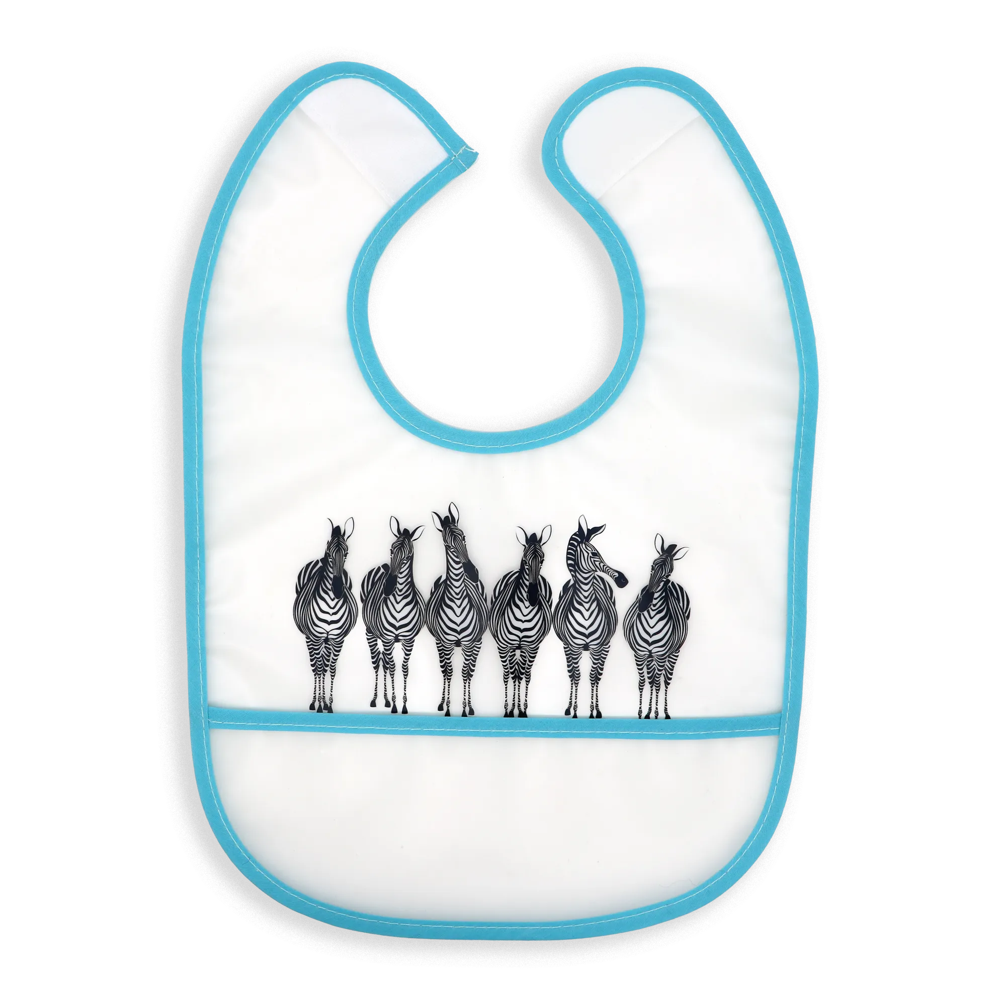 PEVA Bib Set - Zebra