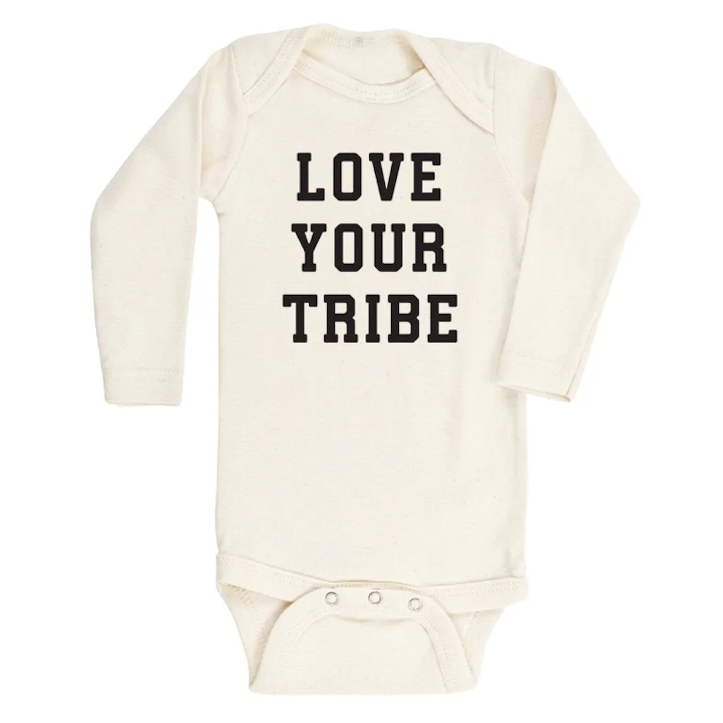 Tenth & Pine - Love Your Tribe Long Sleeve Onesie Sizes 6-12M