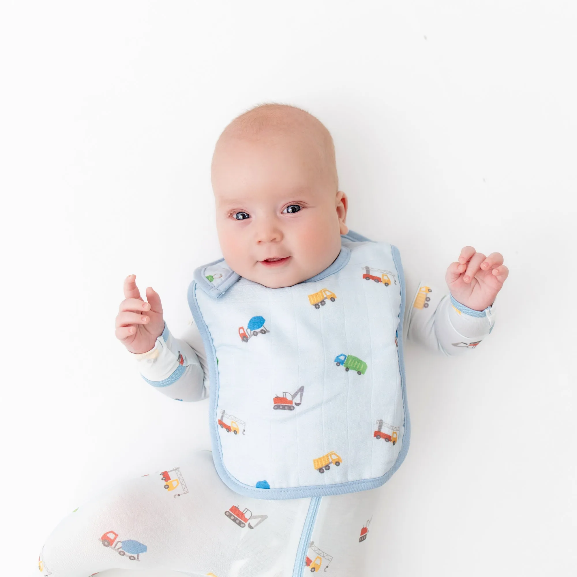 Trucks Bib Set