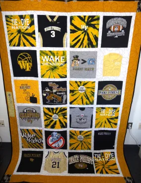 Wake Wackos T-Shirt Quilt