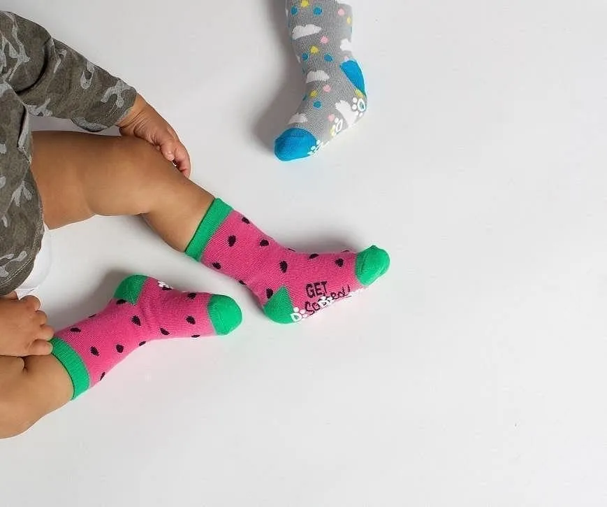 Watermelon  - Baby Socks by GetSocked