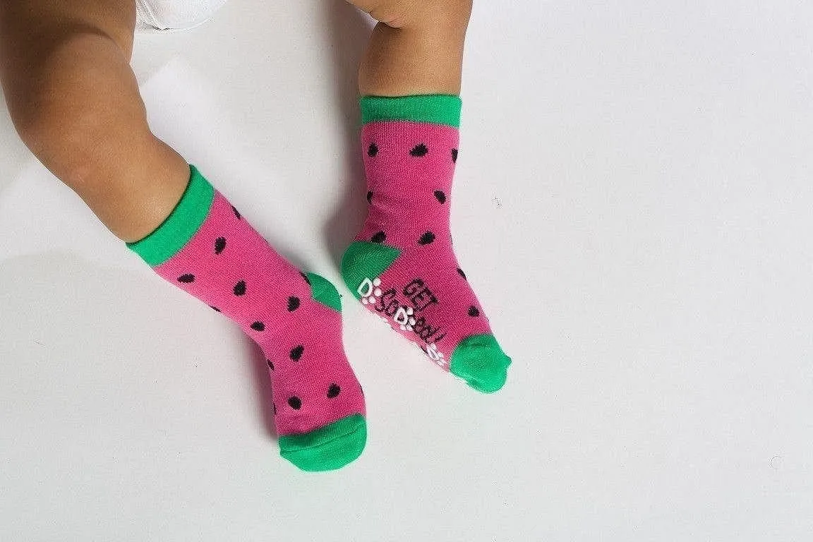 Watermelon  - Baby Socks by GetSocked