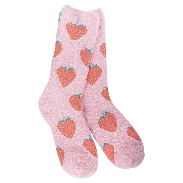 World's Softest Cozy Crew Socks